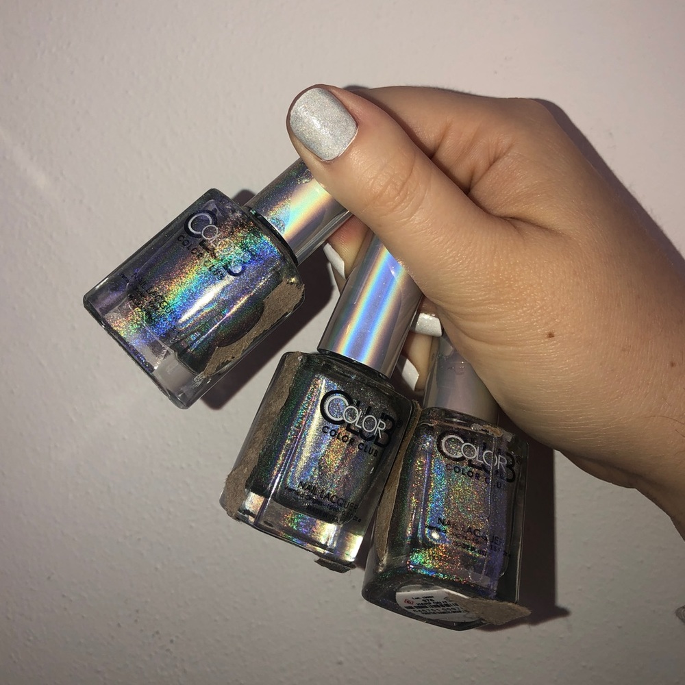 Color Club Holographic Nail polishes